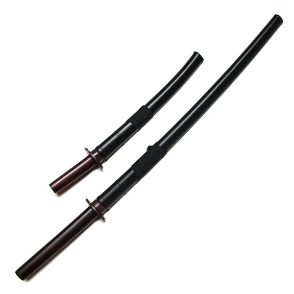 Basics Series :: Oak Bokken Set (Long + Short) DARK RED