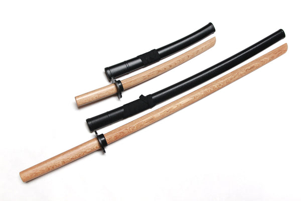 Master Series :: Oak Bokken Set (Long + Short) NATURAL