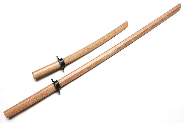 Master Series :: Oak Bokken Set (Long + Short) NATURAL