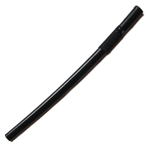 Plastic Bokken Saya (Sword Scabbard) for Long Bokuto - BLACK