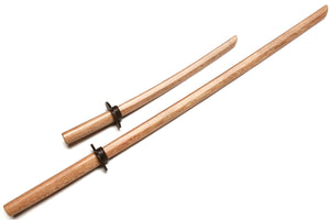 Master Series :: Oak Bokken Set (Long + Short) NATURAL